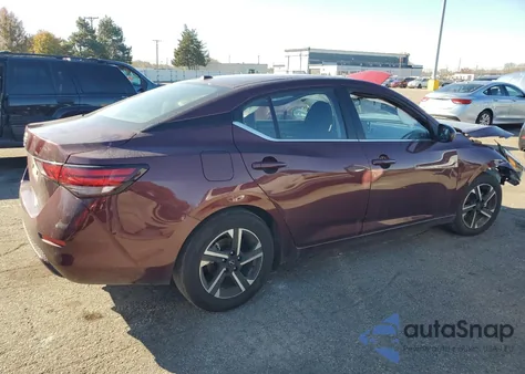 2025 Nissan Sentra Sv из США, поврежденный, VIN 3N1AB8CV4SY308630